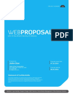 Proposal A4 Blue PDF