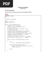 Travaux Pratiques: Exercice 1 (Sockets UDP)