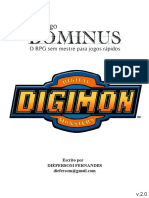 DOMINUS - DIGIMON V2.0 - Impressão