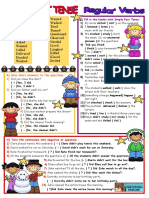 PAST SIMPLE Regular Verbs