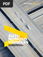 Accenture Insight Mobility IoT Autonomous Vehicles PDF