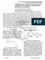 RP-HPLC Stability Indicating Assay Technique Development and Validation For The Simultaneous Evaluation of Fenpiverinium, Pitofenone and Diclofenac