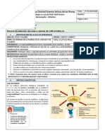 Taller 3 de Etica y Valores Grado 4° y 5°