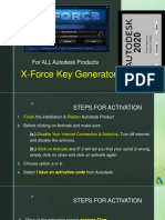 X-Force Key Generator: For ALL Autodesk Products