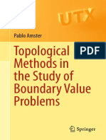 (Universitext) Pablo Amster (Auth.) - Topological Methods in The Study of Boundary Value Problems-Springer US (2014)
