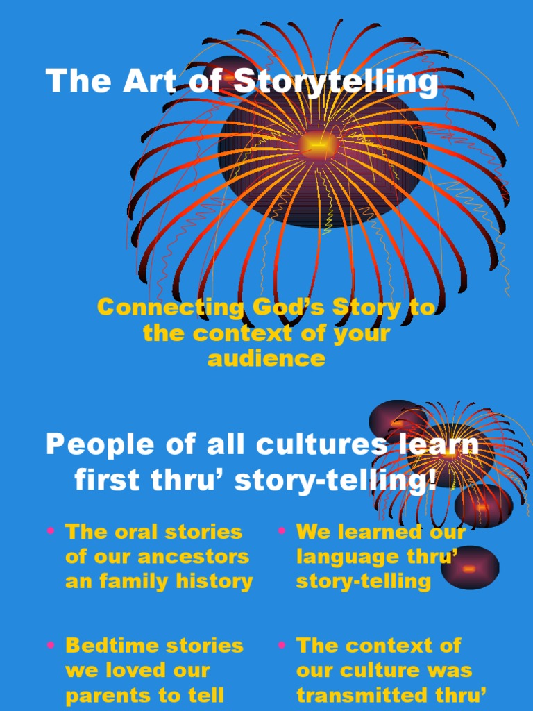 The Art of Storytelling | PDF | Storytelling | Narrative