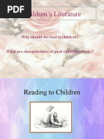 reading to children