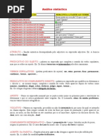 Ficha de sintaxe- informação e exercícios