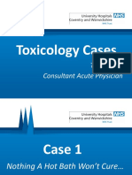 Toxicology Cases: Tom Heaps Consultant Acute Physician