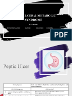Peptic Ulcer & Metabolic Syndrome