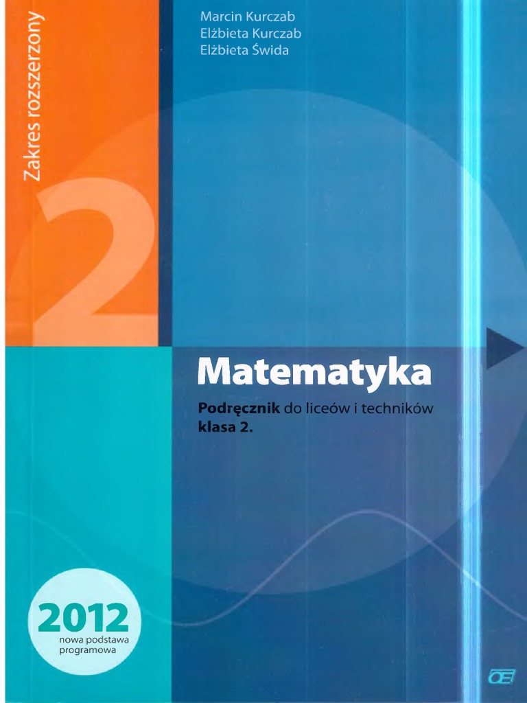 Matematyka 2 Zbiór Zadań Zakres Rozszerzony Liceum Technikum Pdf