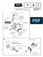 Despieces Motosierra Gasolina Partner 540 1995