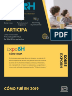 ExpoRH 2020 Patrocinador stands