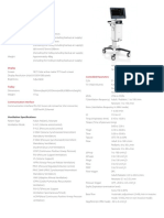 SV800 Specifications