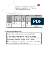 Examen de Microsoft Word Básico CIP PDF