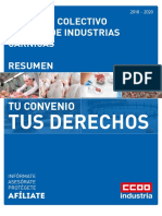 Resumen Convenio Industrias Carnicas