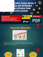 Diapositivas - Inflacion, Tasa Real y Tasa de Interes Ajustada Por Inflacion PDF