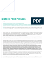 Cidades para pessoas: a visão de Jan Gehl sobre planejamento urbano