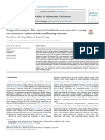 Comparative Analysis of The Impact of Traditional Versus Innovative Learning Environment On Student Attitudes and Learning Outcomes PDF