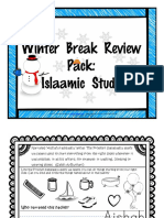 Winter Break Reivew Pack - Islaamic St.
