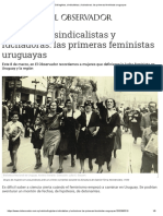 Sufragistas, Sindicalistas y Luchadoras - Las Primeras Feministas Uruguayas PDF
