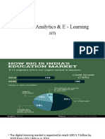 Business Analytics & E - Learning