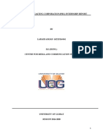 Pakistan Broadcasting Corporation (PBC) Internship Report