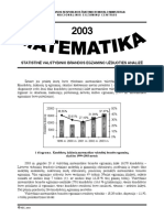 Matematika Statistika 2003