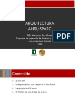2-Arquitectura Ansi Sparc