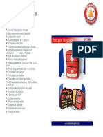 Botiquín Bagpack Equipado PDF