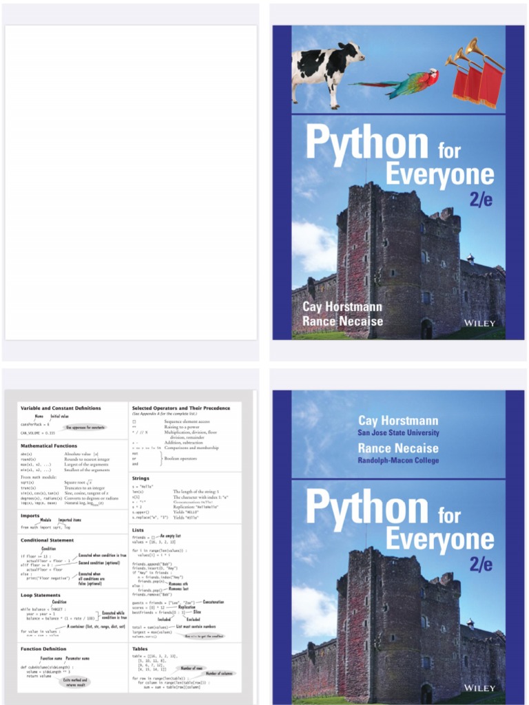 Python For Everyone 3rd Edition PDF | PDF