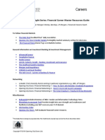 No. 6 Financial Career Master Resources Guide PDF