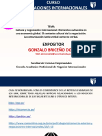 SESION 8 Cultura y Negociación Internacional Elementos Culturales en Una Economía Global