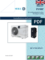 Heat Pump: Installation and User Manual