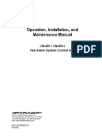 Operation, Installation, and Maintenance Manual: LW-401 / LW-401-I Fire Alarm System Control Unit
