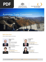 AUSTRADE China Team Profile 2014-15