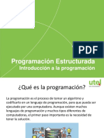 Programación Estructurada Semana 1 Regular PDF