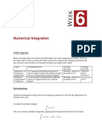 Numerical Integration: Study Organiser