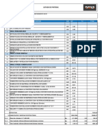 Lista de Partidas Oficinas Nexa Um Ep