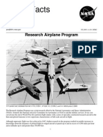 NASA Facts Research Airplane Program