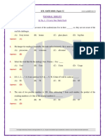 Eneral Bility Q. No. 1 - 5 Carry One Mark Each: - CE, GATE-2020, Paper-I