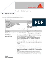 Sika Aktivador PDF