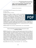 Funk e Educacao Etnomusicologia e Pesqui PDF