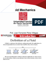 Fluid Mechanics Introduction