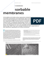Non-Resorbable Membranes: New Generation Ptfe-Membranes
