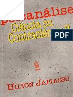 Japiassu - Psicanálise - Ciência Ou Contraciência