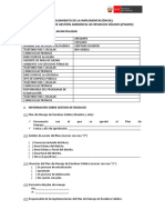 Ficha de Seguimiento Pigars-Minam 2016