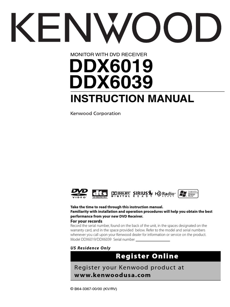 Kenwood DDX-6019 Wire Harness – Harmony Accessory Master Aftermarket Radio Adapter