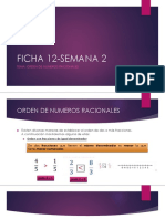 FICHA 12-SEMANA 2 - Ordenar Numeros Z