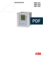 Transformatorterminal RET 541, RET 543, RET 545: Buyer's Guide